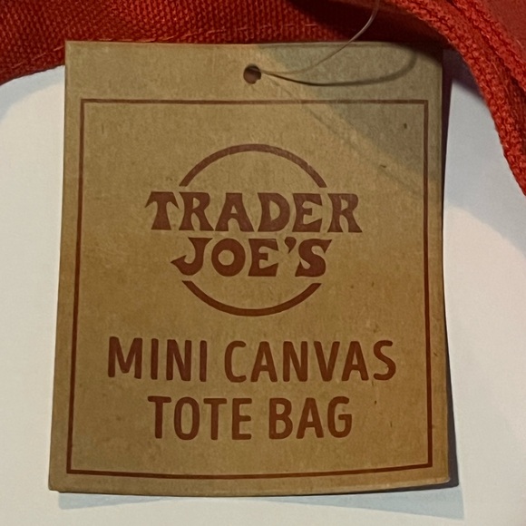 LIMITED EDITION Trader Joe's RARE FC Bay Mini Canvas Tote Bag NWT - Picture 3 of 6